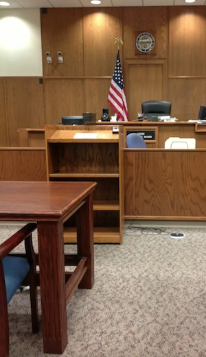 Empty Courtroom